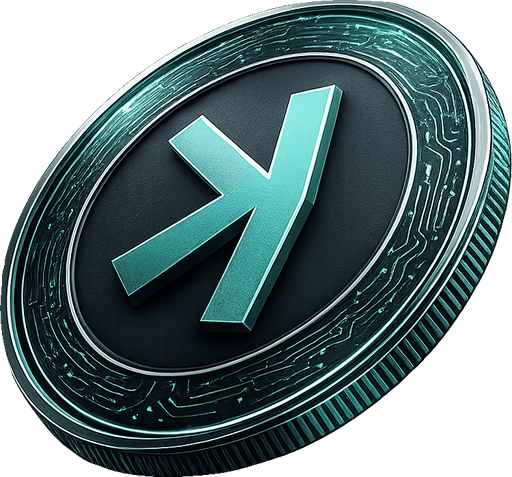 Kaspa (KAS) coin — Kaspatrol logo