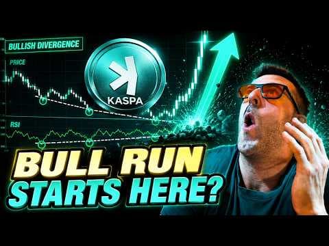 DIVERGENZA RIALZISTA DI KASPA CONFERMATA? Questo potrebbe dare inizio al prossimo Bull Run — Kaspa video by Crypto MindSet