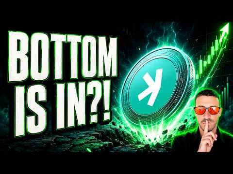 KASPA HA APPENA TOCCATO IL FONDO?! Il ritorno di KAS inizia ORA? — Kaspa video by Crypto MindSet