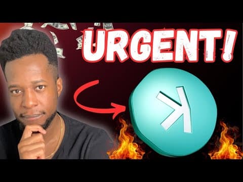 WTF! KASPA JUST GOT EXPOSED BUT.... — Kaspa video by Money and I