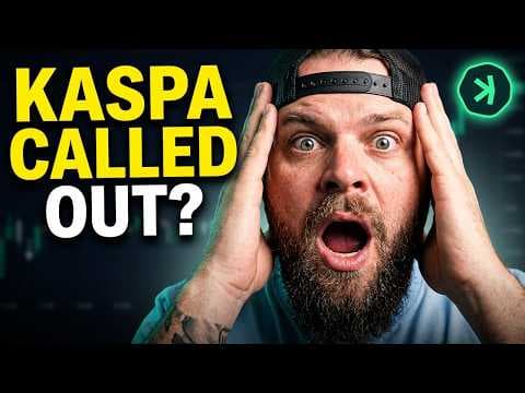 Did a MASSIVE YouTuber Just Call Out KASPA Again? — Kaspa video by KatDaddyKrypto